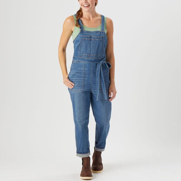 Duluth Daily Denim Overall Jumpsuit 4 Regular - Picture 2 of 6